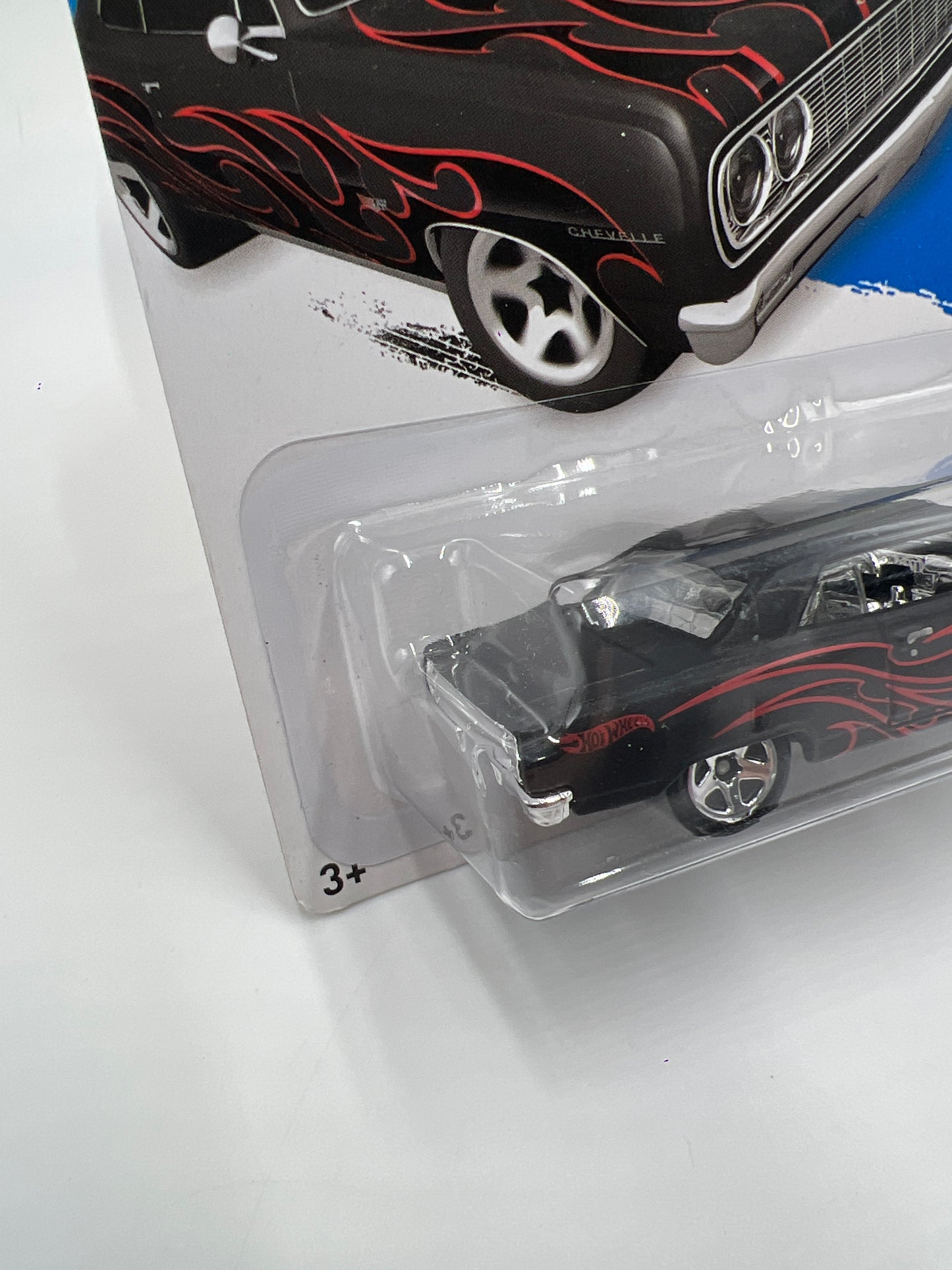 2014 Hot Wheels Workshop #233 64 Chevy Chevelle SS Matte Black 7F