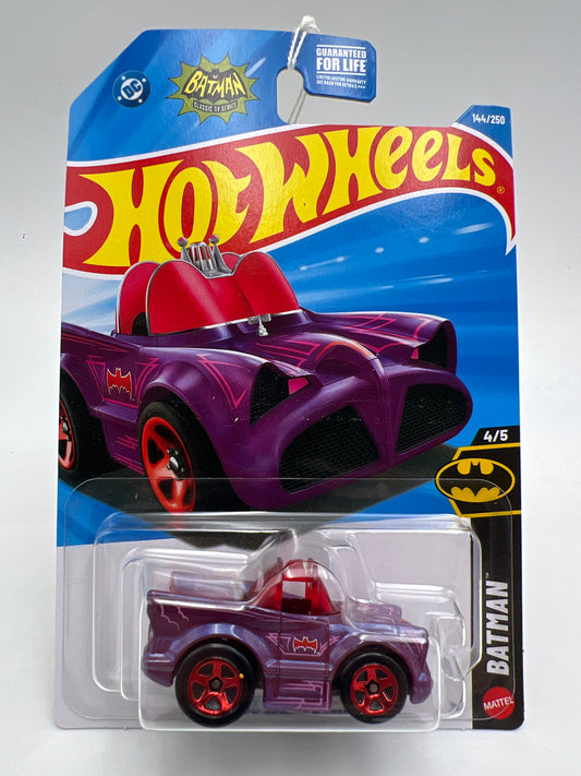 2026 Hot Wheels H Case #144 Classic TV Series Batmobile Purple