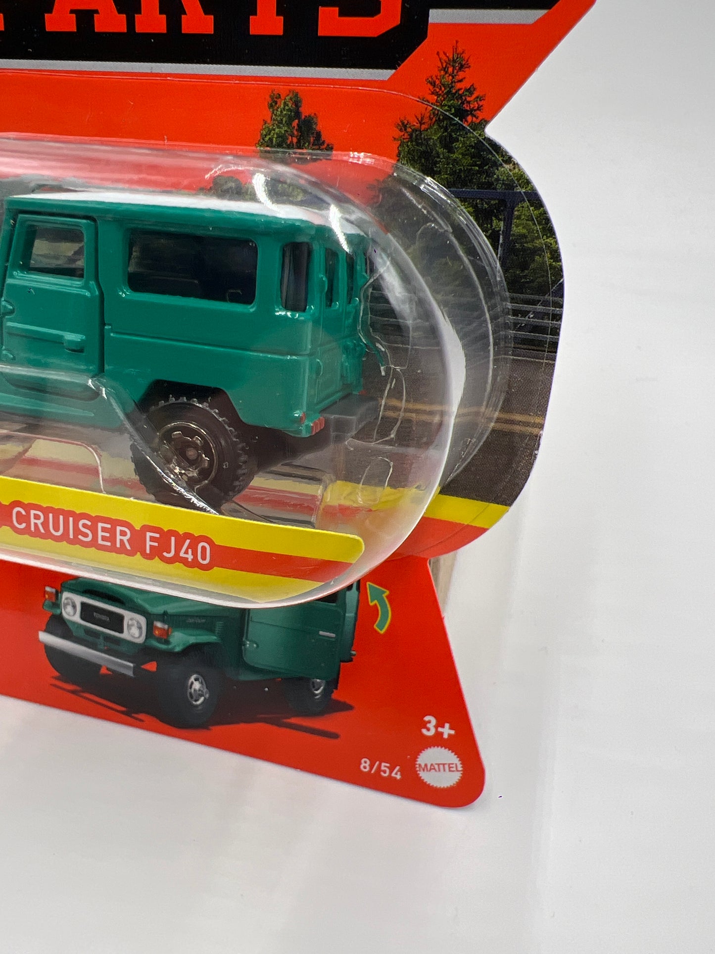 Matchbox Moving Parts #8 Toyota Land Cruiser FJ40 Green 168H
