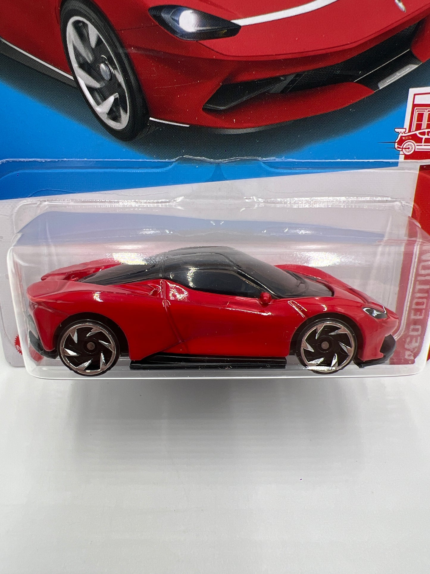 2022 Hot Wheels Target Exclusive Red Edition #171 Automobili Pininfarina Battista Red