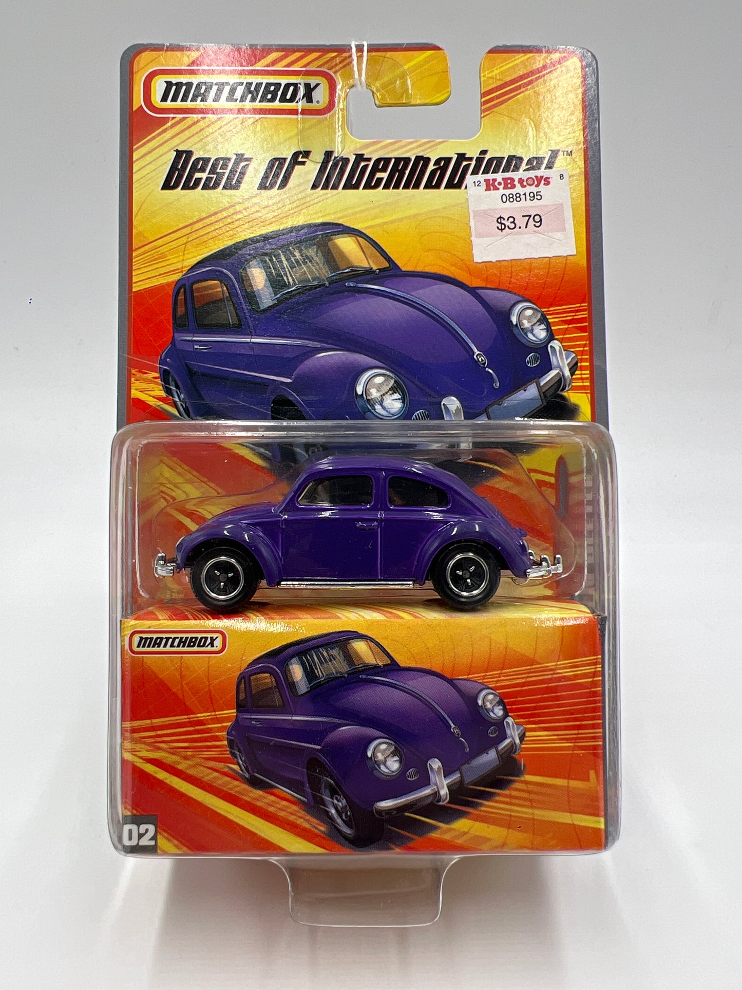 Matchbox Best of International #2 Volkswagen Beetle Purple