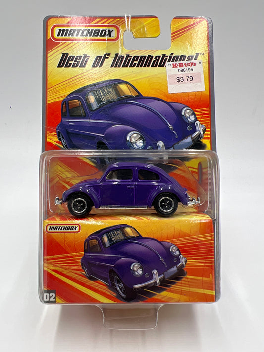Matchbox Best of International #2 Volkswagen Beetle Purple