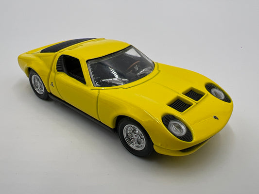 Hot Wheels 1/64 Premium Legends The Jay Leno Collection Lamborghini Miura Yellow Loose