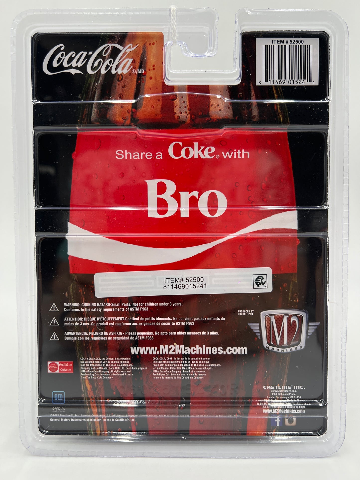 M2 Machines Coca Cola Bro 1973 Chevrolet K5 Blazer Red Bro A58 204D