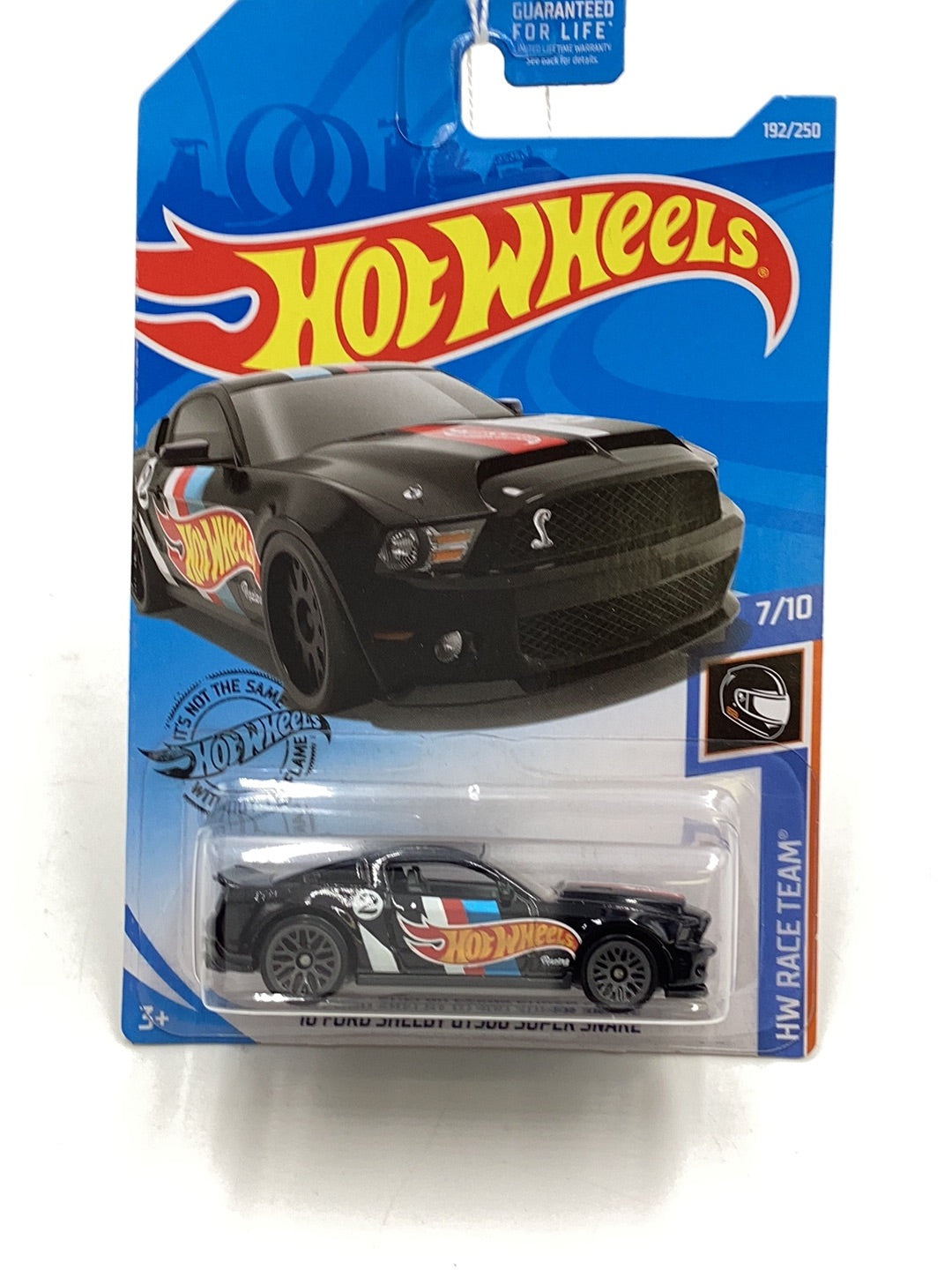 2019 Hot wheels 10 Ford Shelby GT500 Super snake black 23H