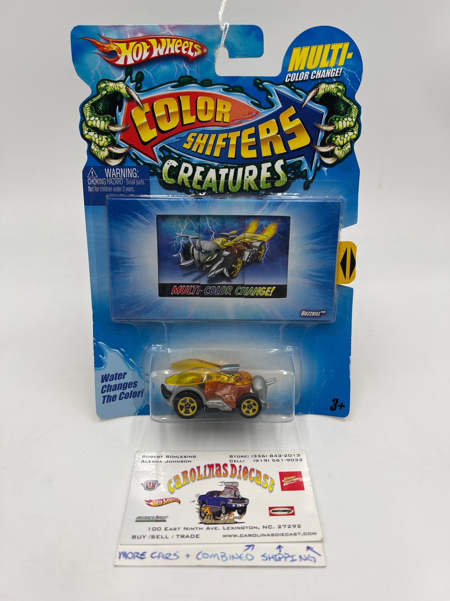 Hot Wheels Color Shifters Creatures Buzzkill SR