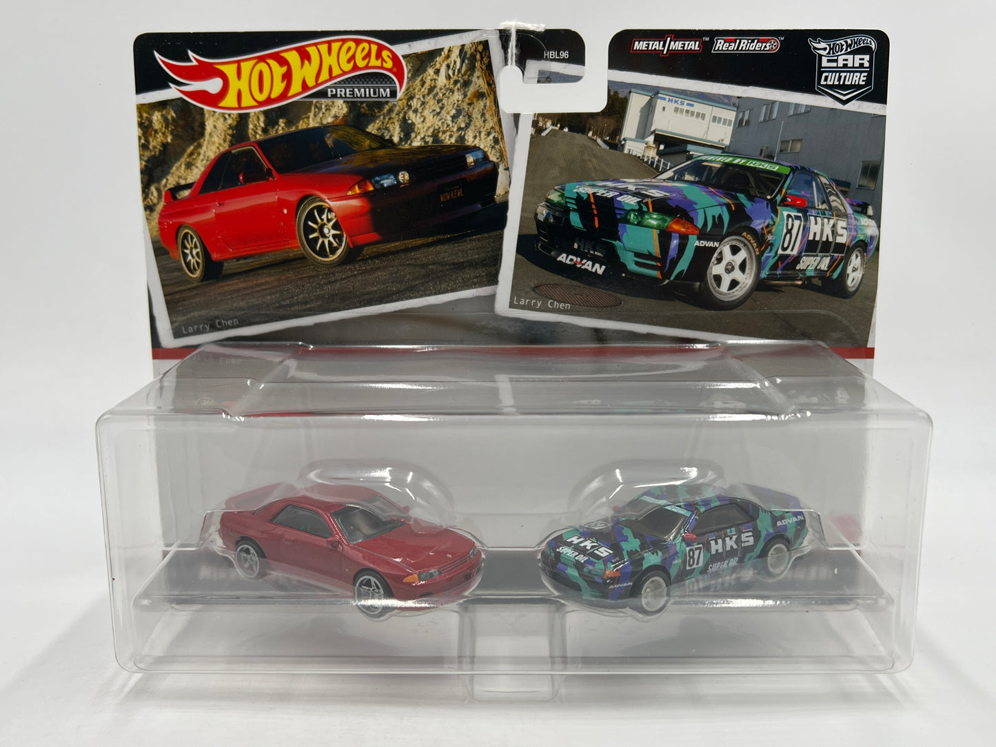 Hot Wheels Premium Target 2 Pack Nissan Skyline GT-R BNR32 HKS