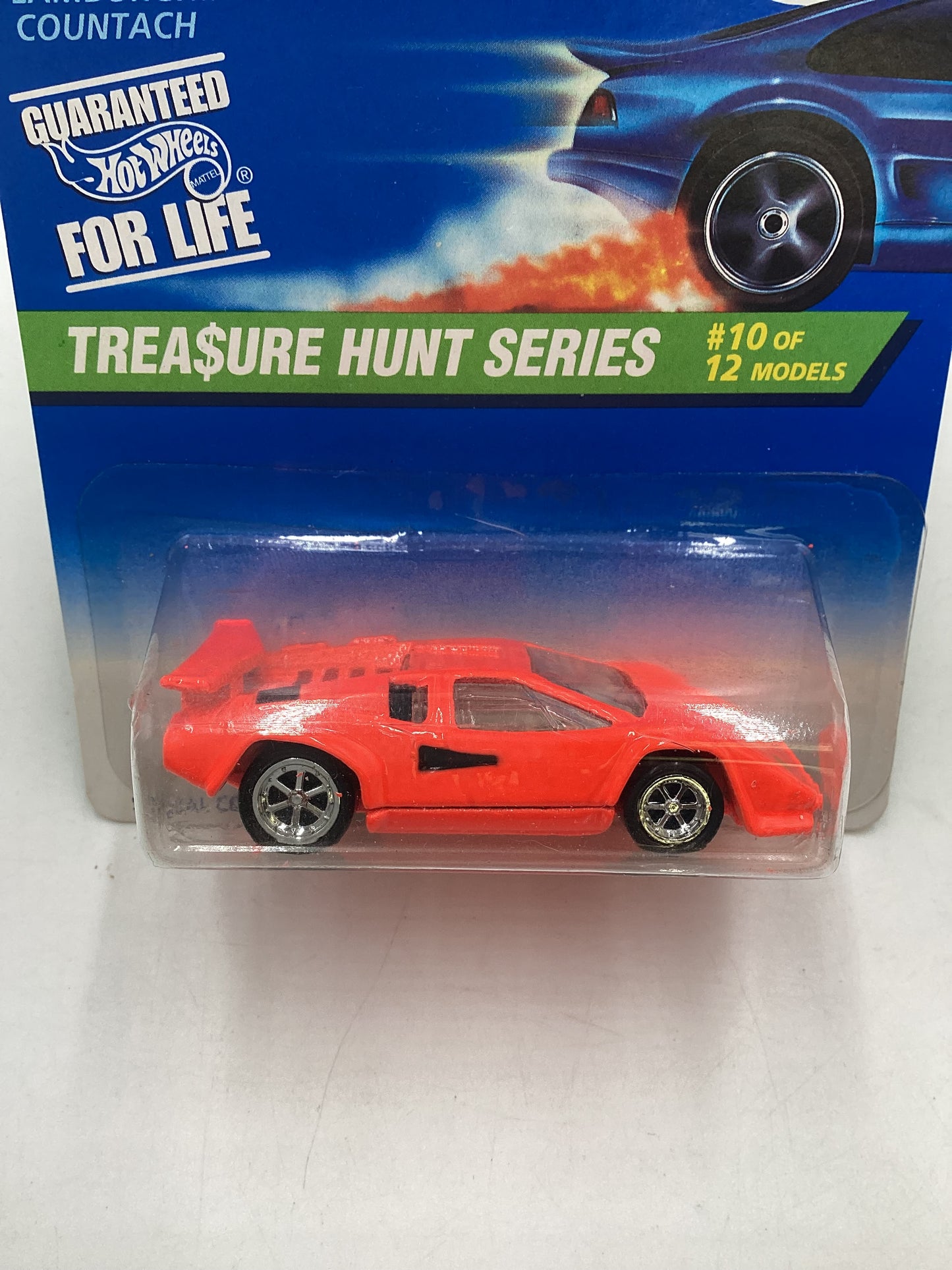 1996 Hot Wheels Treasure Hunt 10/12 Lamborghini Countach #429 274E