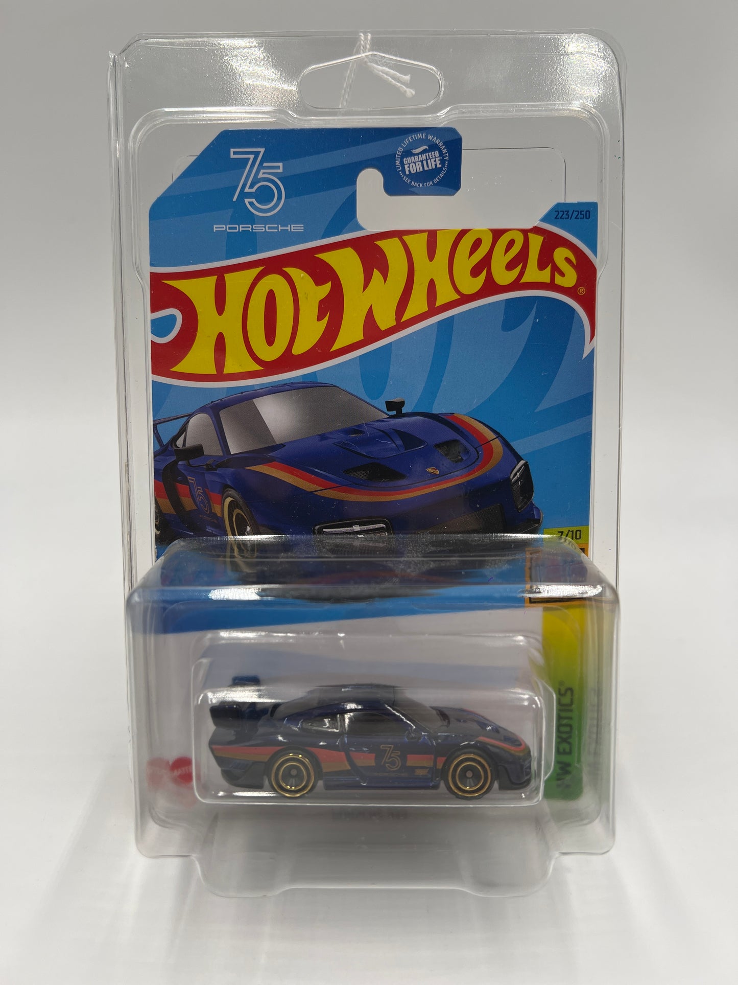 2023 Hot Wheels Super Treasure Hunt #223 Porsche 935 Blue W/Protector