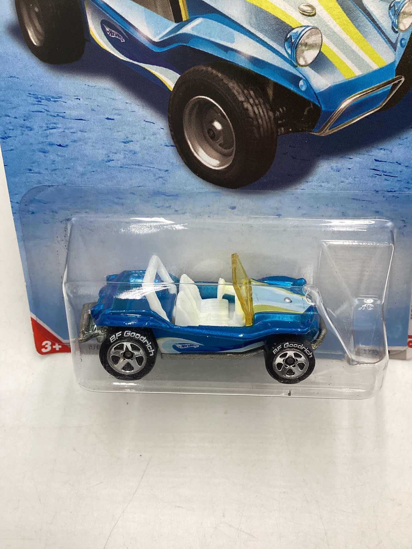 2010 Hot Wheels #177 Walmart Exclusive Blue Meyers Manx 235D