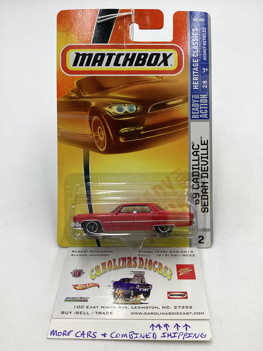 Matchbox Heritage Classics #2 69 Cadillac Sedan Deville 50F