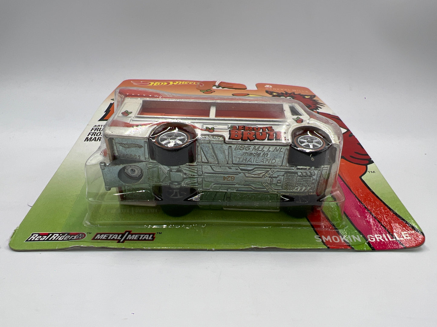 Hot Wheels Premium General Mills Frute Brute Smokin Grille Card Not Perfect 270H