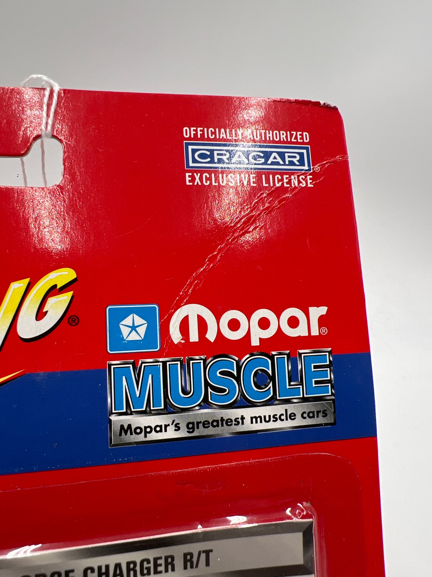 Johnny Lightning Mopar Muscle Magazine 1969 Dodge Charger R/T Green Bad Card 220F