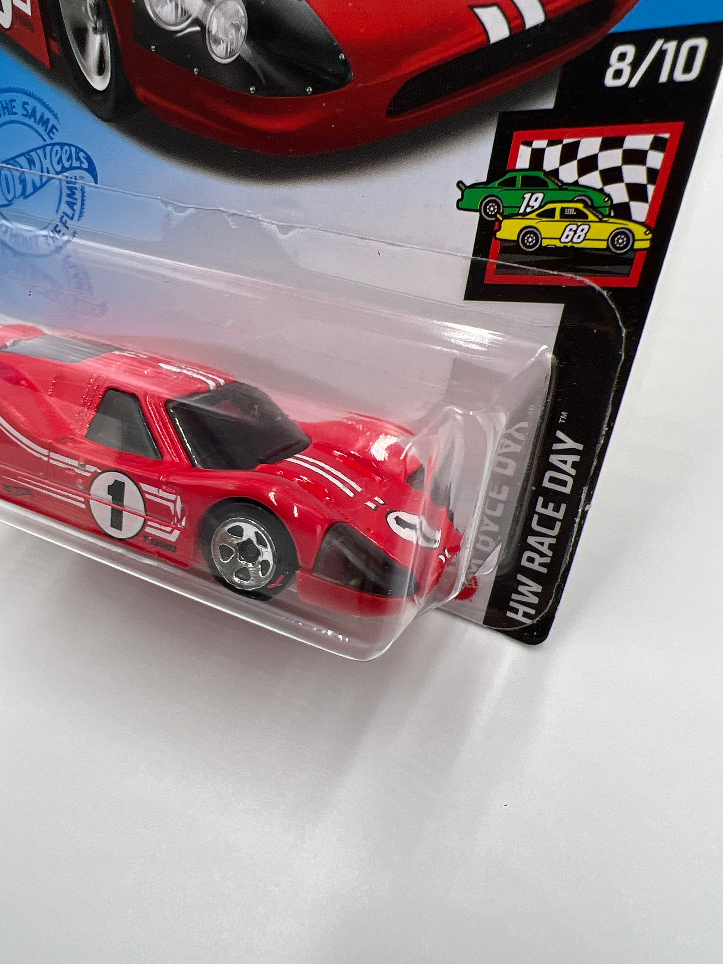 2021 Hot Wheels Race Day #106 67 Ford GT40 MK.IV Red 22B