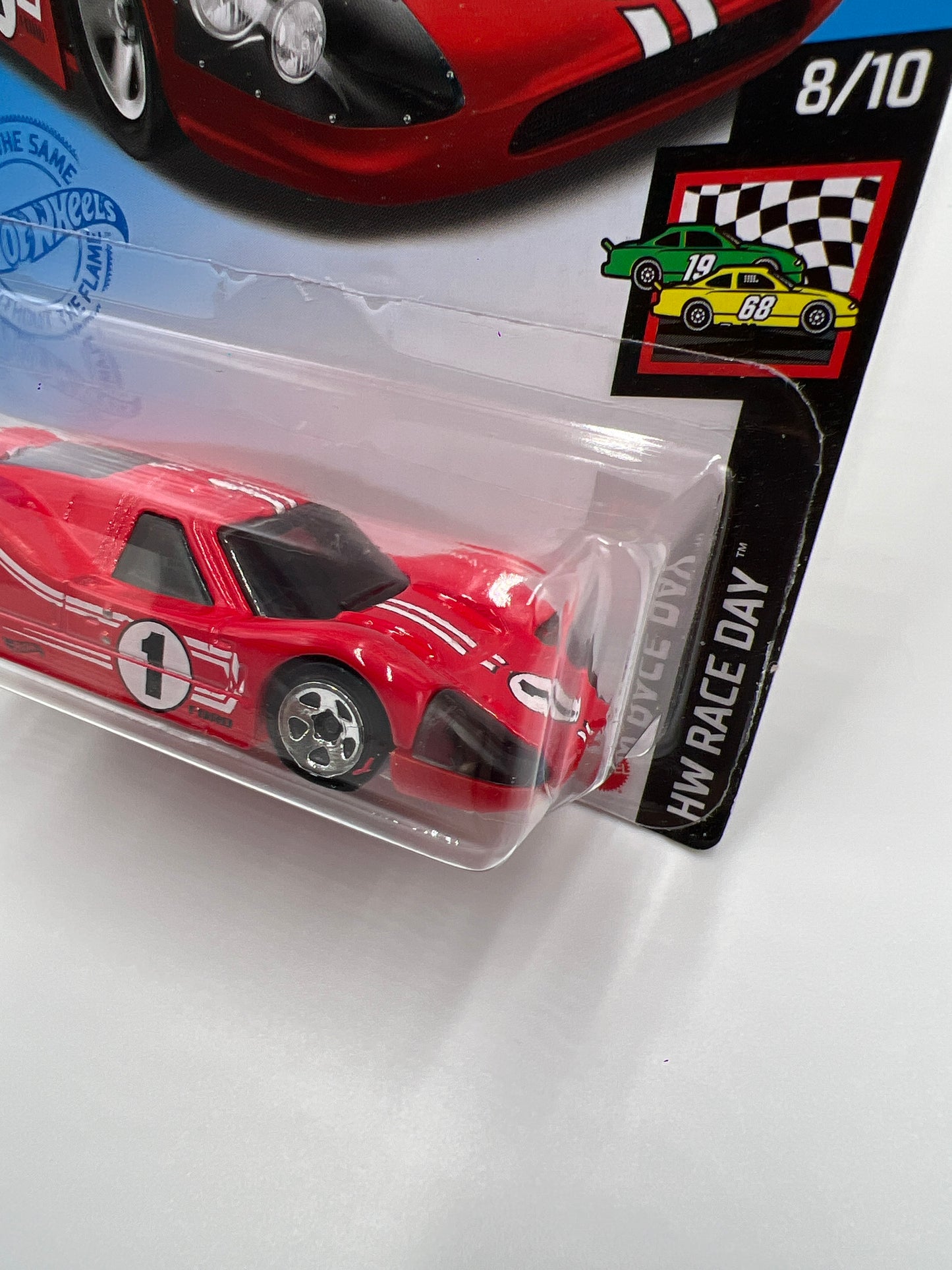 2021 Hot Wheels Race Day #106 67 Ford GT40 MK.IV Red 20C