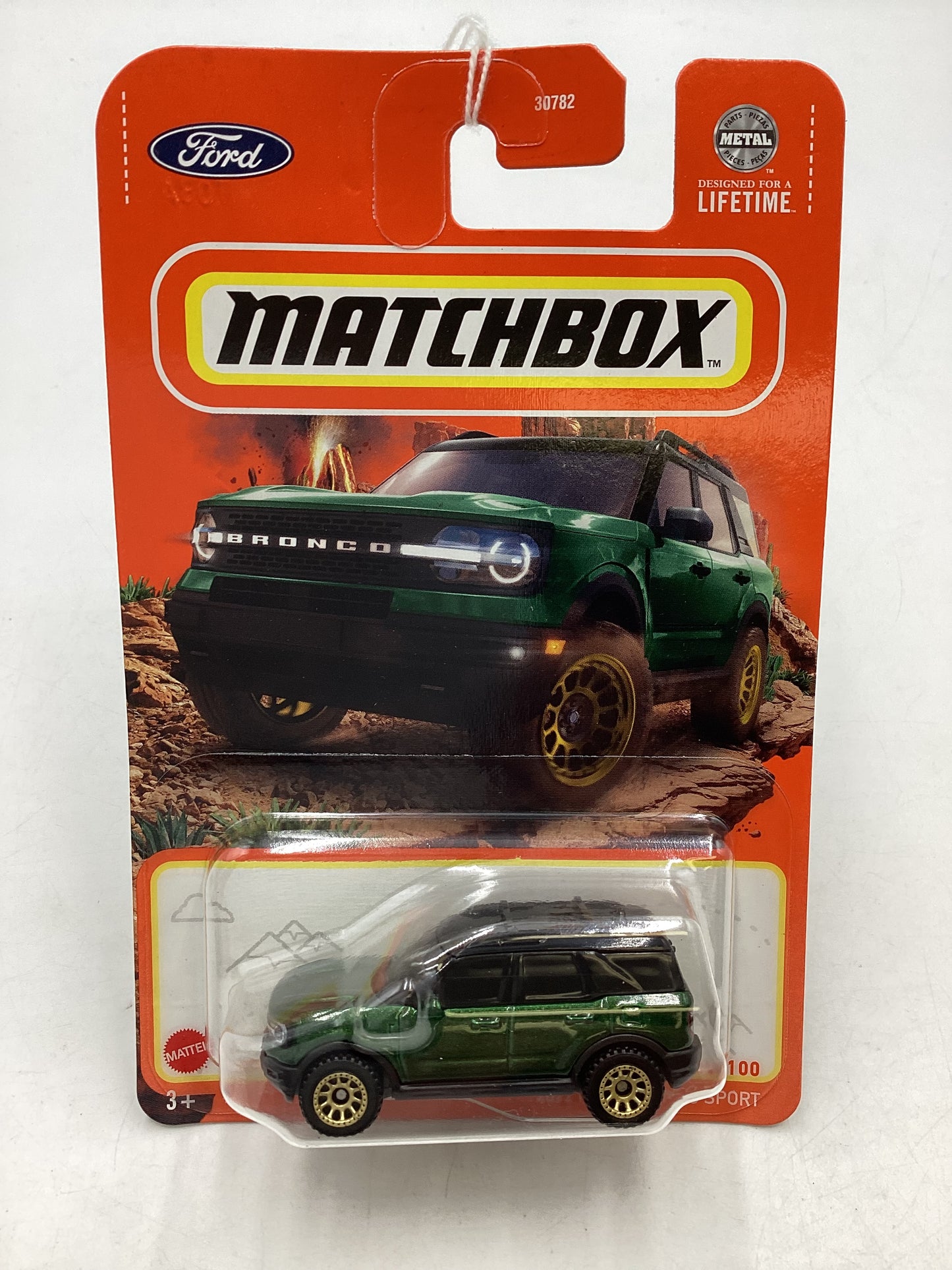 2024 Matchbox G Case #44 2022 Ford Bronco Sport Green 211P