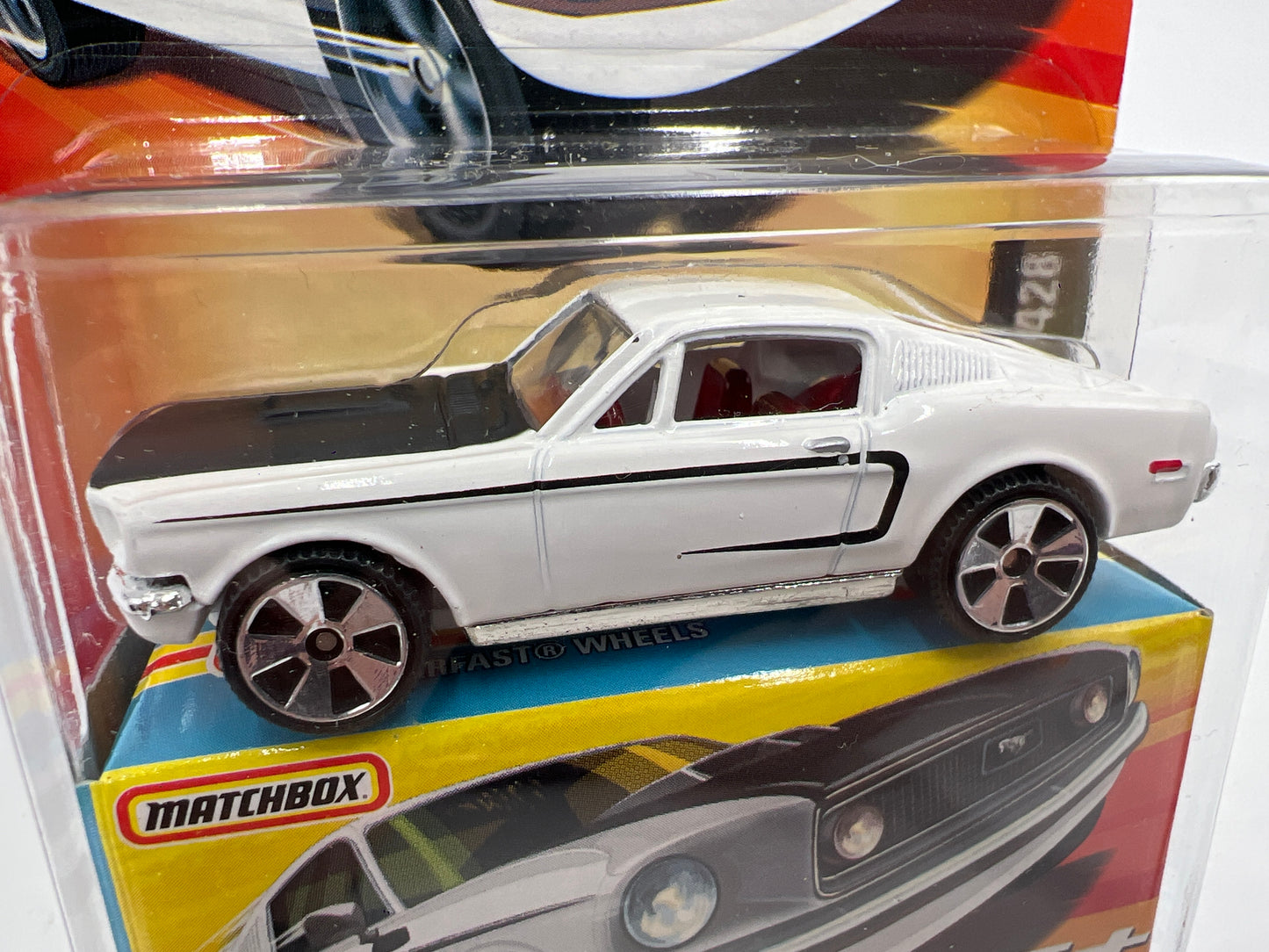 Matchbox Superfast #52 Ford Mustang 428 White 172B