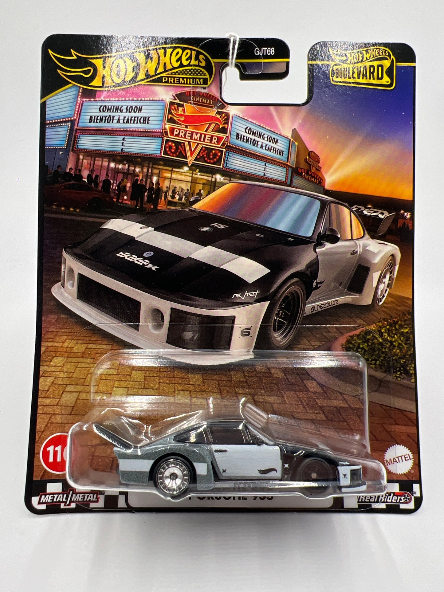 2025 Hot Wheels Premium Boulevard #116 Porsche 935 Silver/Black 260D