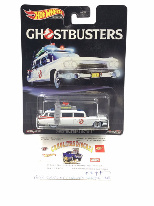 Hot wheels retro entertainment Ghostbusters Ecto-1 B9