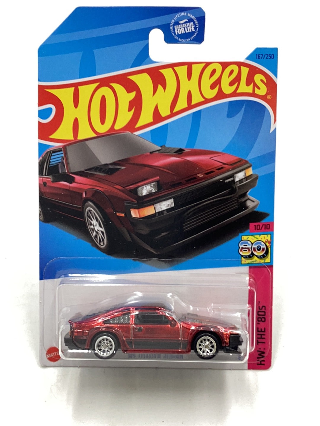 2023 Hot wheels Super treasure hunt 82 Toyota Supra W/ Protector