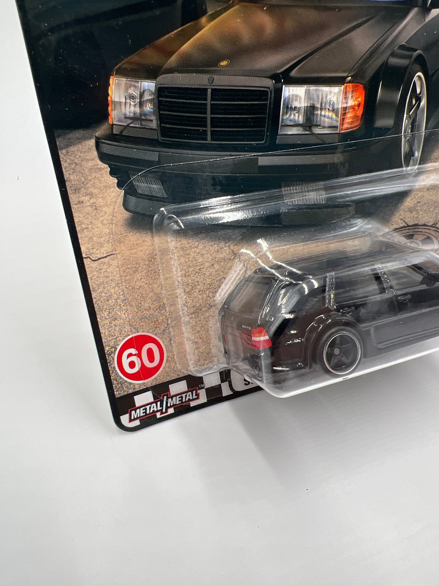 Hot Wheels Premium Boulevard #60 Mercedes-Benz AMG E 36 Estate Special Edition Black W/Protector