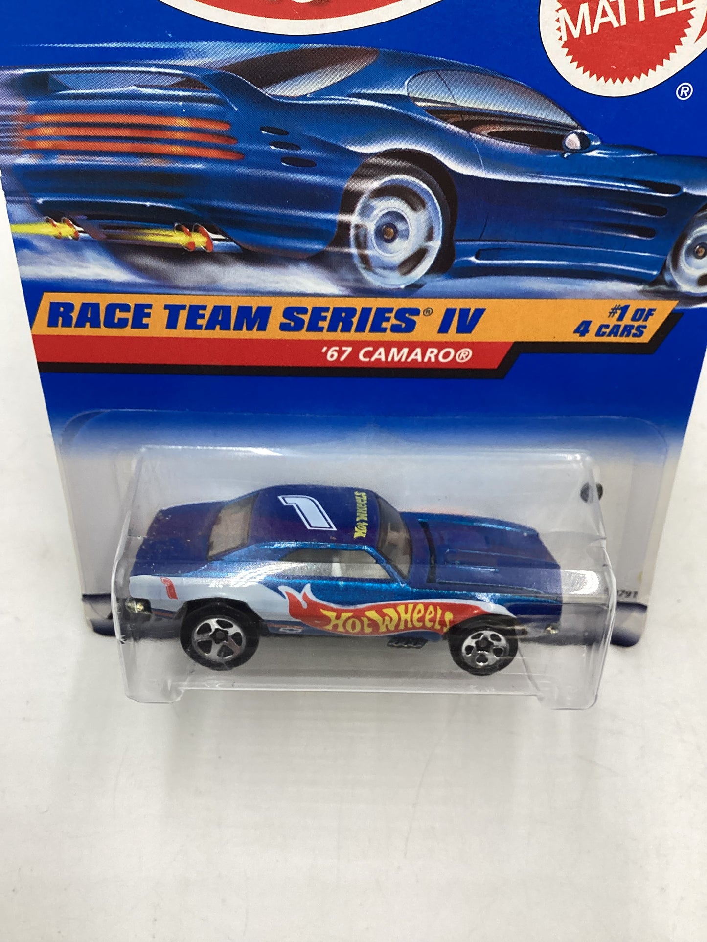 1997 Hot Wheels #725 Race Team Series IV 1/4 ‘67 Camaro 18D