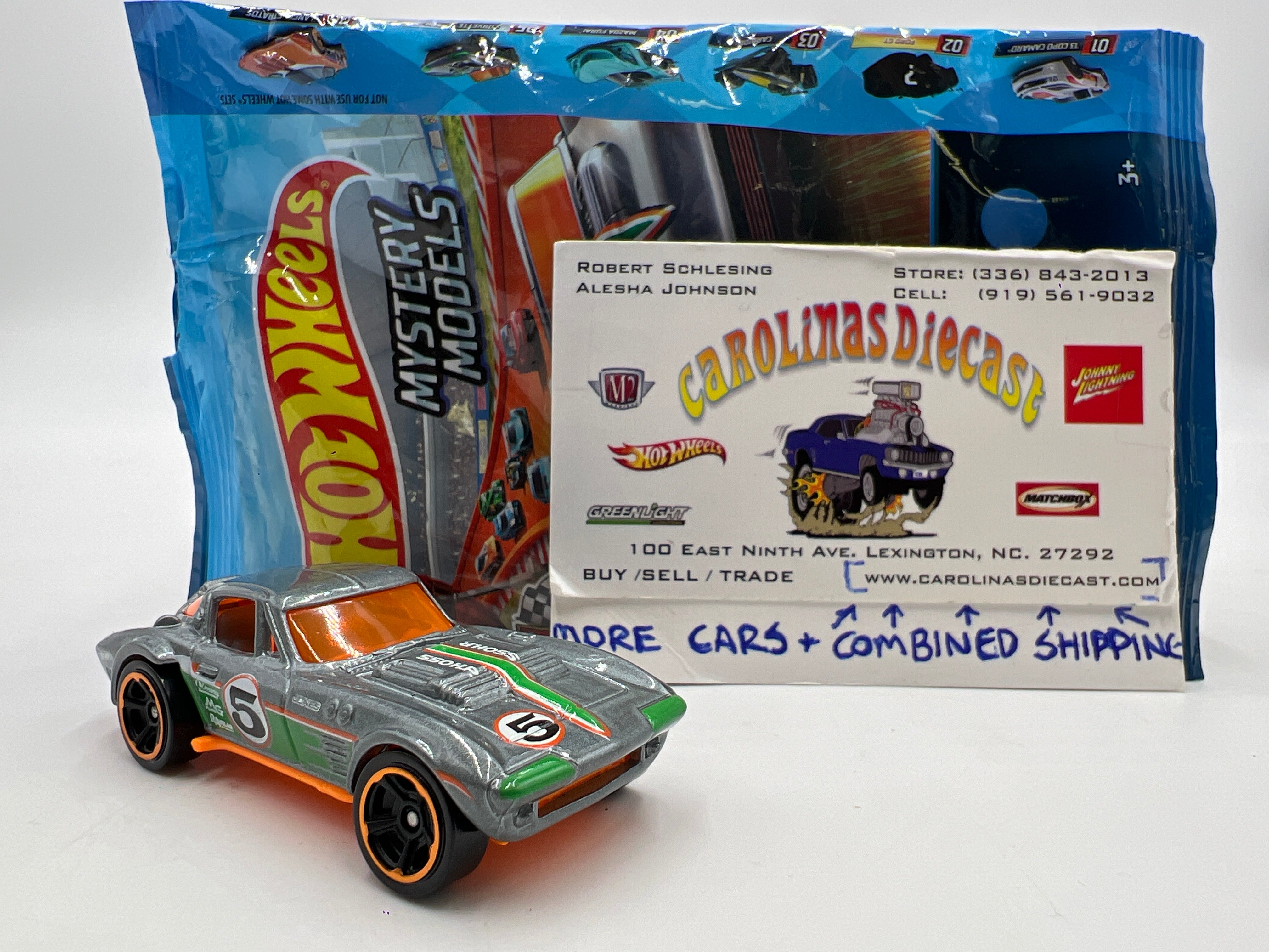 2018 Hot Wheels Mystery Models Series 1 #5 Chase Corvette Grand