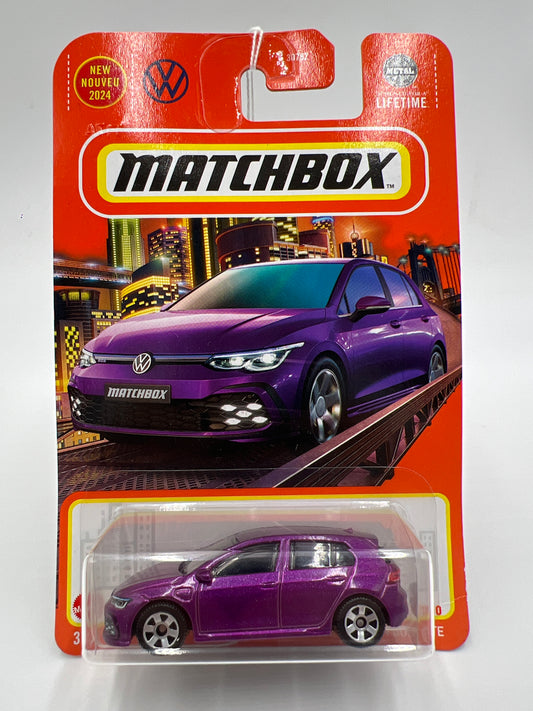 2024 Matchbox #25 2021 Volkswagen Golf GTE Purple 214F