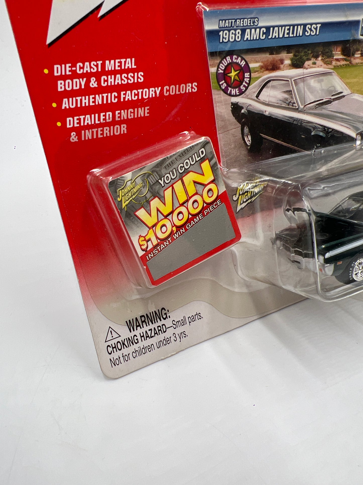 Johnny Lightning Muscle Cars USA #27 1968 AMC Javelin SST Green 220F