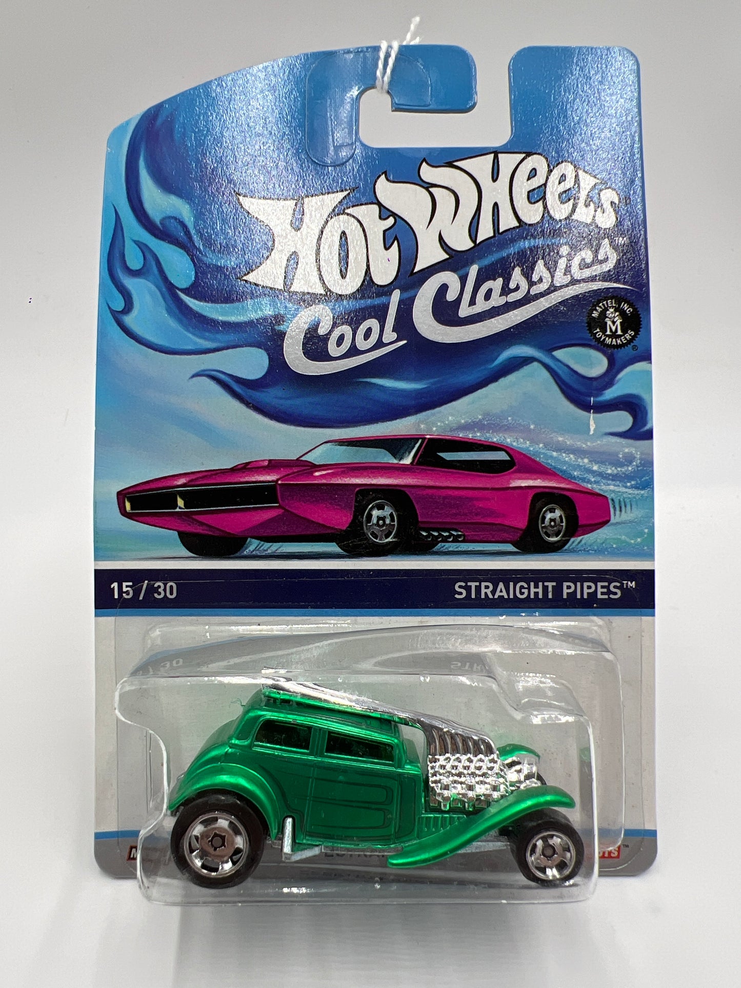 Hot Wheels Cool Classics #15 Straight Pipes Spectrafrost Green SR