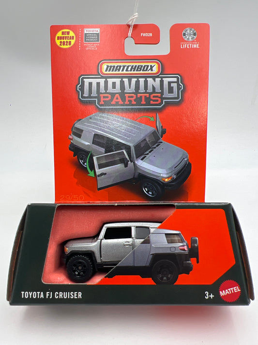 2026 Matchbox Moving Parts #29 Toyota FJ Cruiser Silver