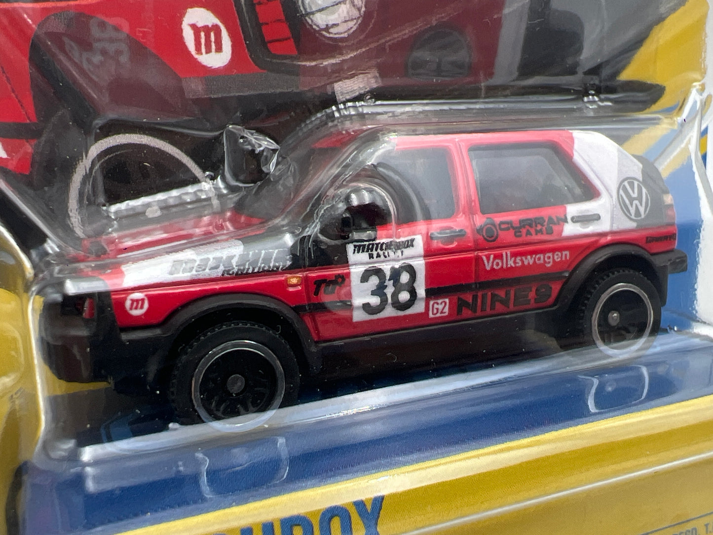 Matchbox Collectors #2 1990 Volkswagen Golf Country Red 172D