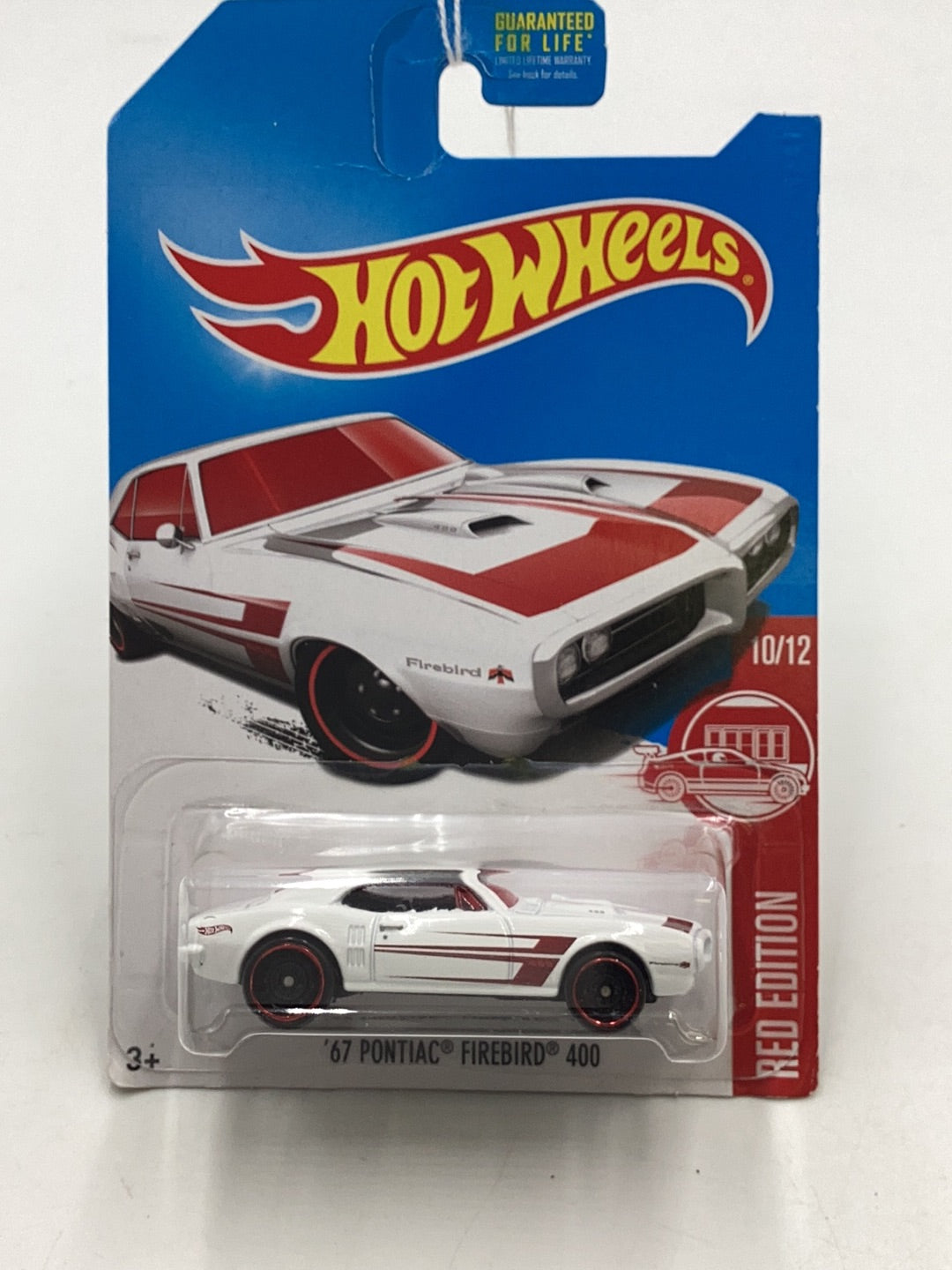 2017 Hot wheels Red edition 67 Pontiac Firebird 400 (card not perfect) 150i