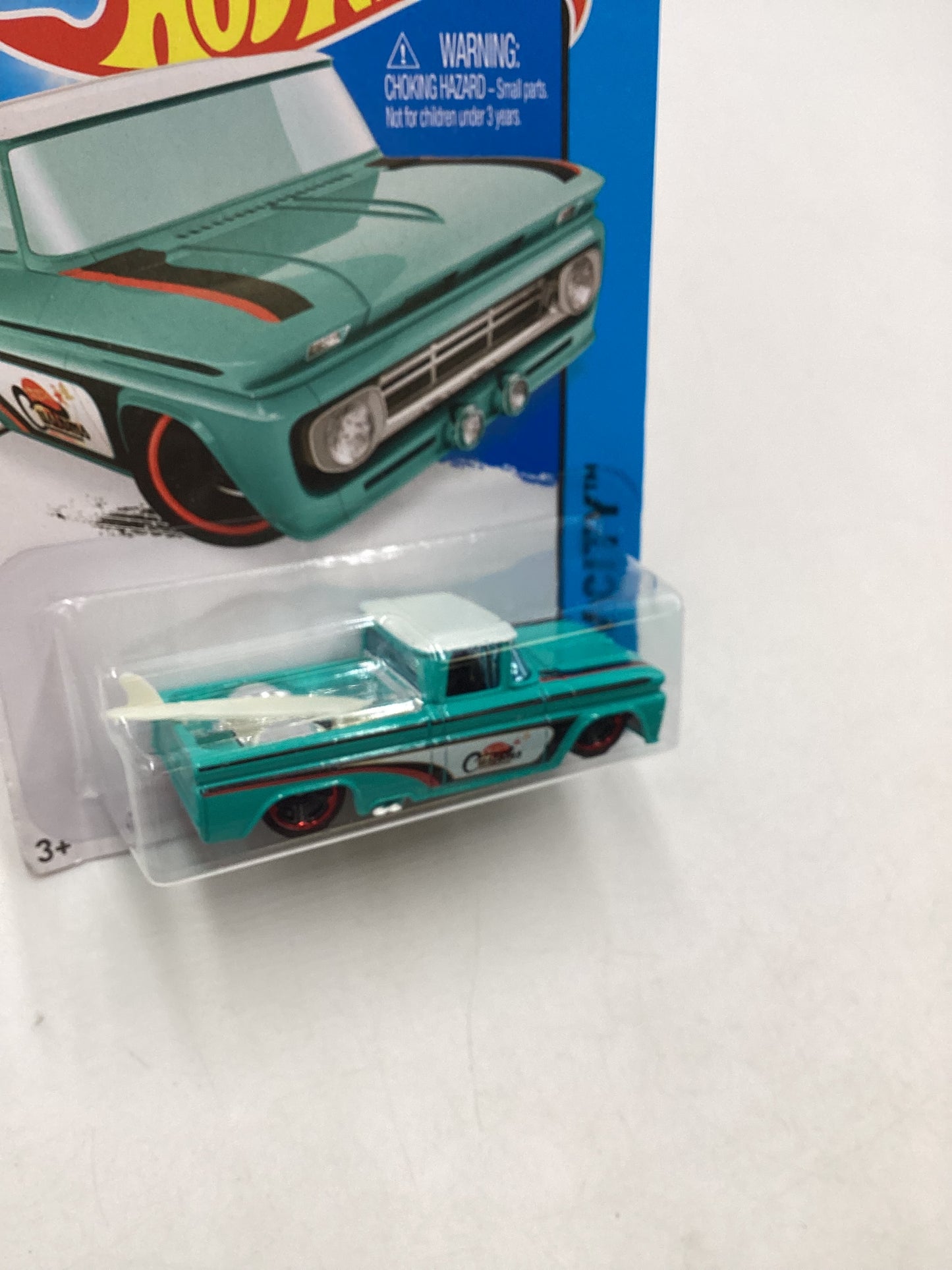 2015 Hot wheels #72 Custom 62 Chevy Blue