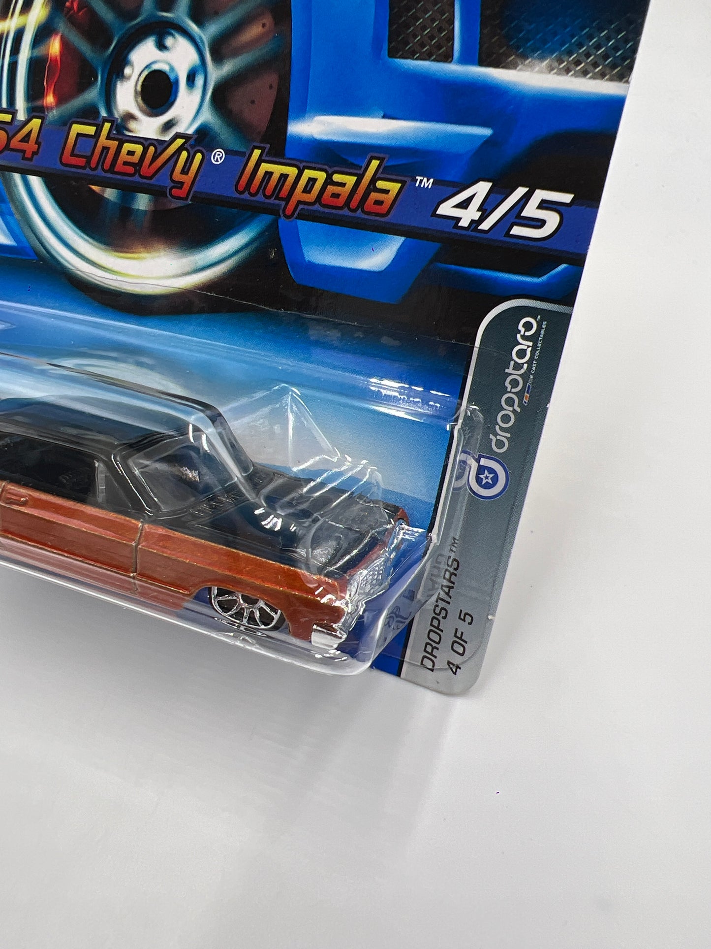 2006 Hot Wheels Dropstars #59 1964 Chevy Impala Orange/Black 9A