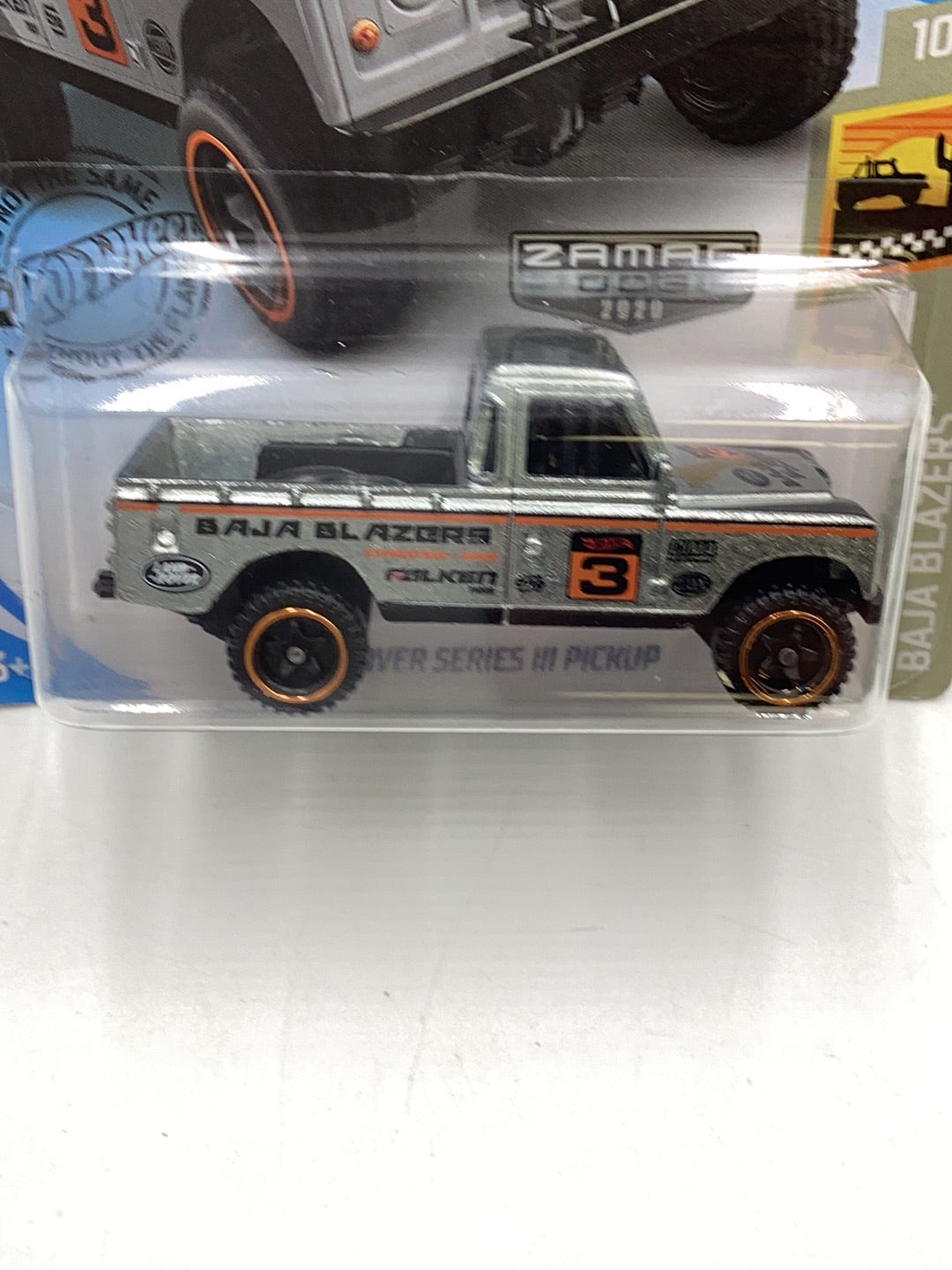 2020 Hot wheels Zamac 003 Land Rover Series III Pickup #3 148C