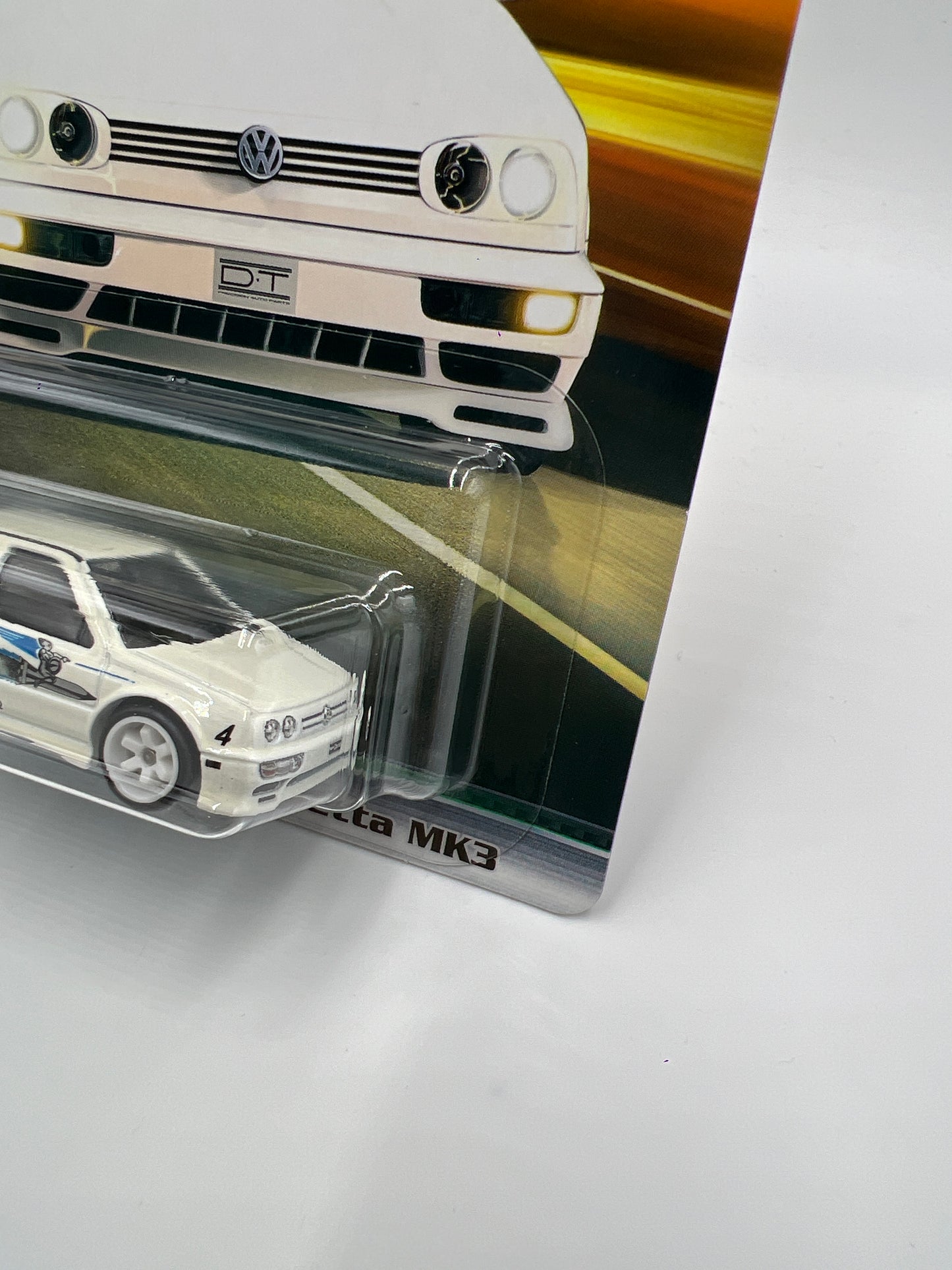 Hot Wheels Premium Fast & Furious Original Fast #4 Volkswagen Jetta MK3 White W/Protector