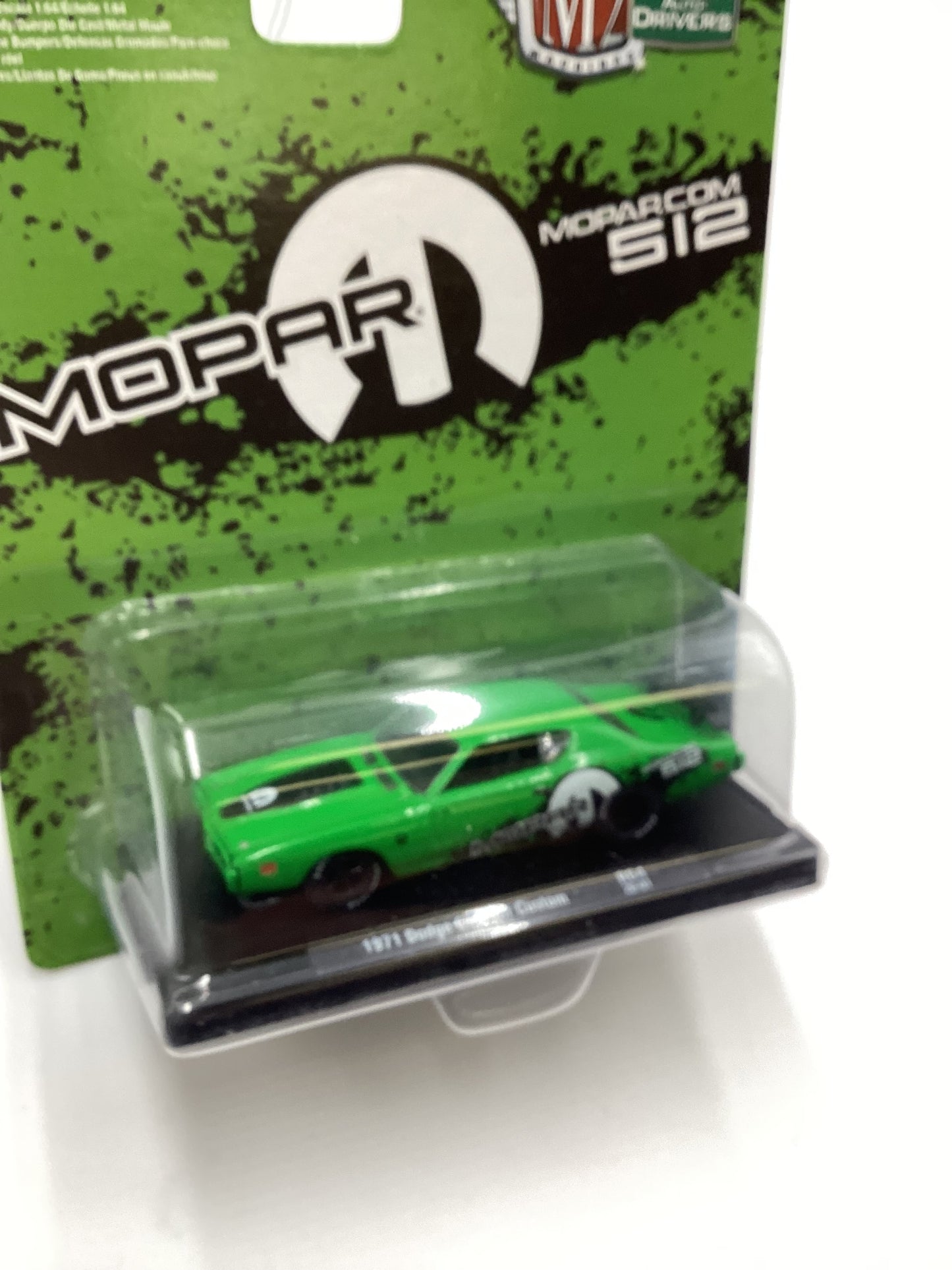 M2 Machines Auto Driver Mopar 1971 Dodge Charger Custom Green R64 192E