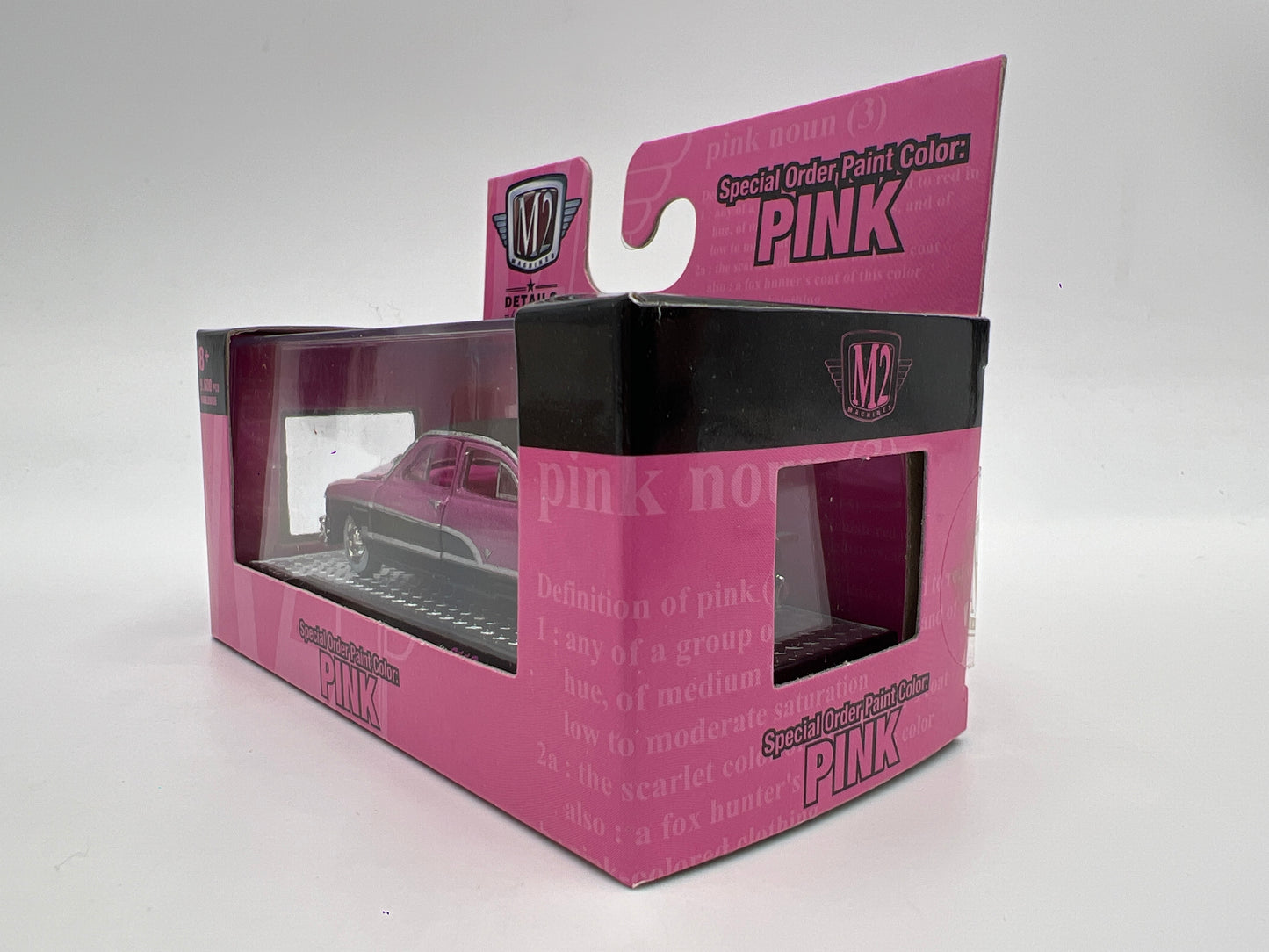 M2 Machines Walmart Exclusive Special Order Paint Color 1951 Ford Crestliner Pink S110