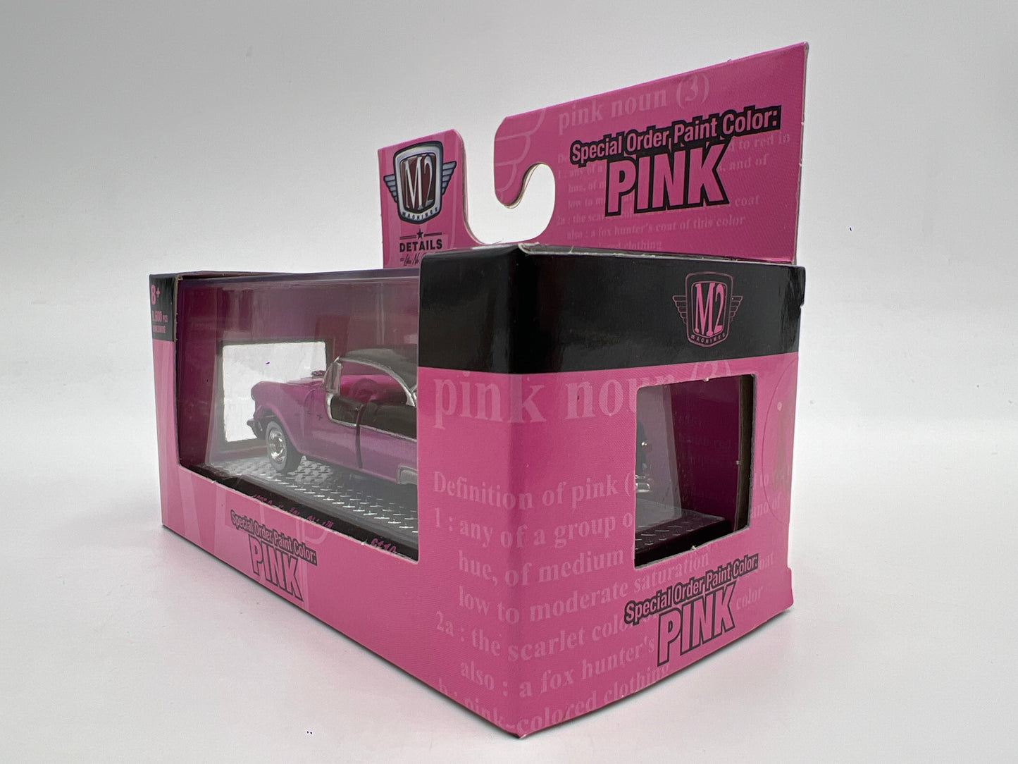 M2 Machines Walmart Exclusive Special Order Paint 1955 Pontiac Star Chief Pink S110