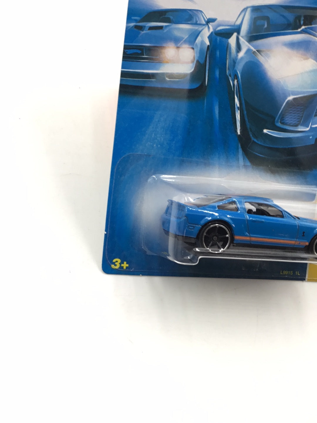 2008 Hot wheels #1 2007 Shelby GT-500 Blue MM4