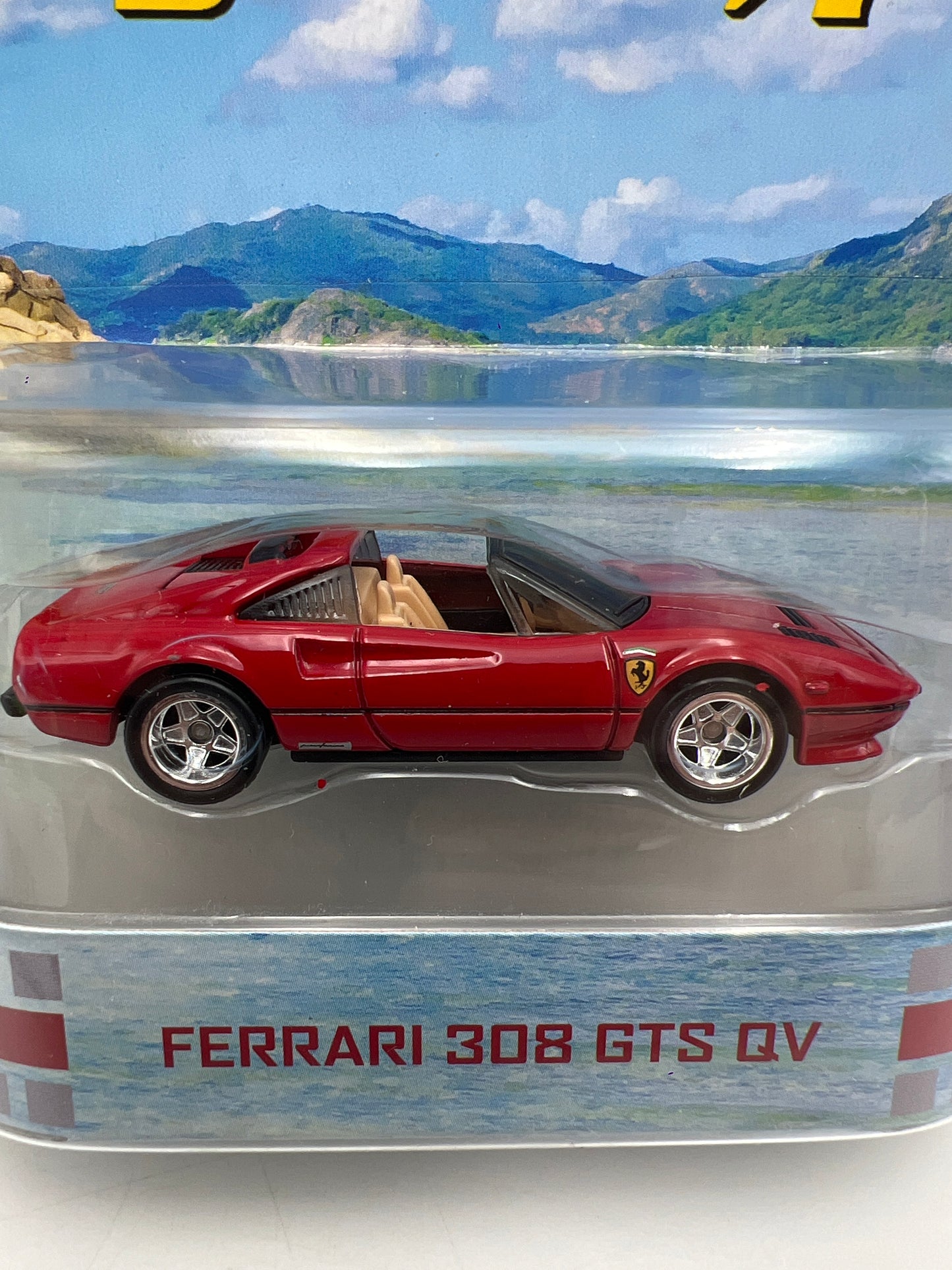 Hot Wheels Retro Entertainment Magnum PI Ferrari 308 GTS QV W/Protector Blister Not Perfect