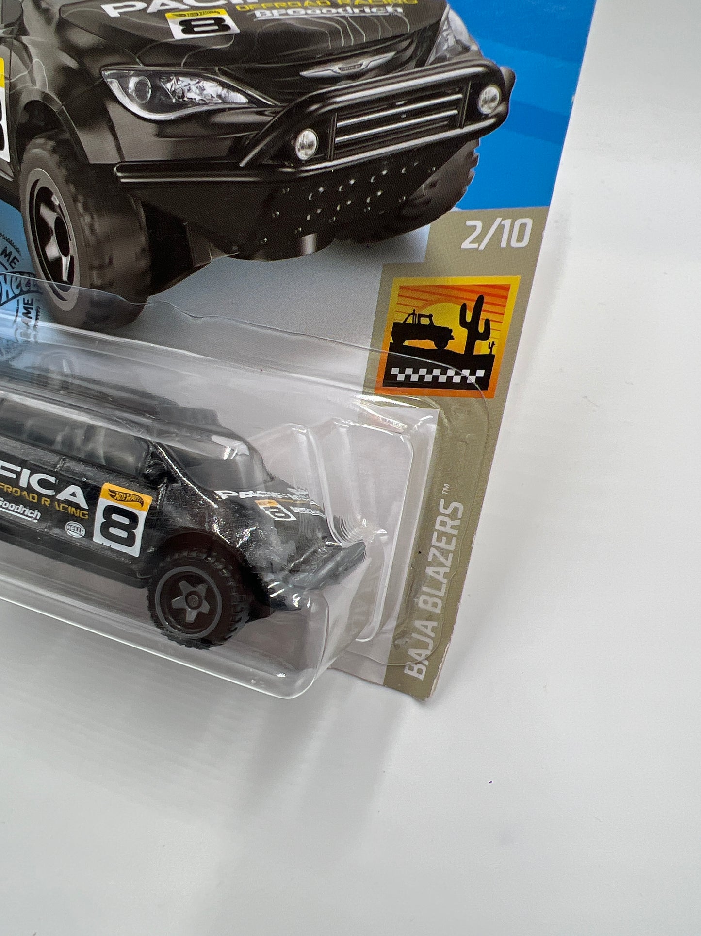 2020 Hot Wheels Baja Blazers #51 Chrysler Pacifica Black 37E