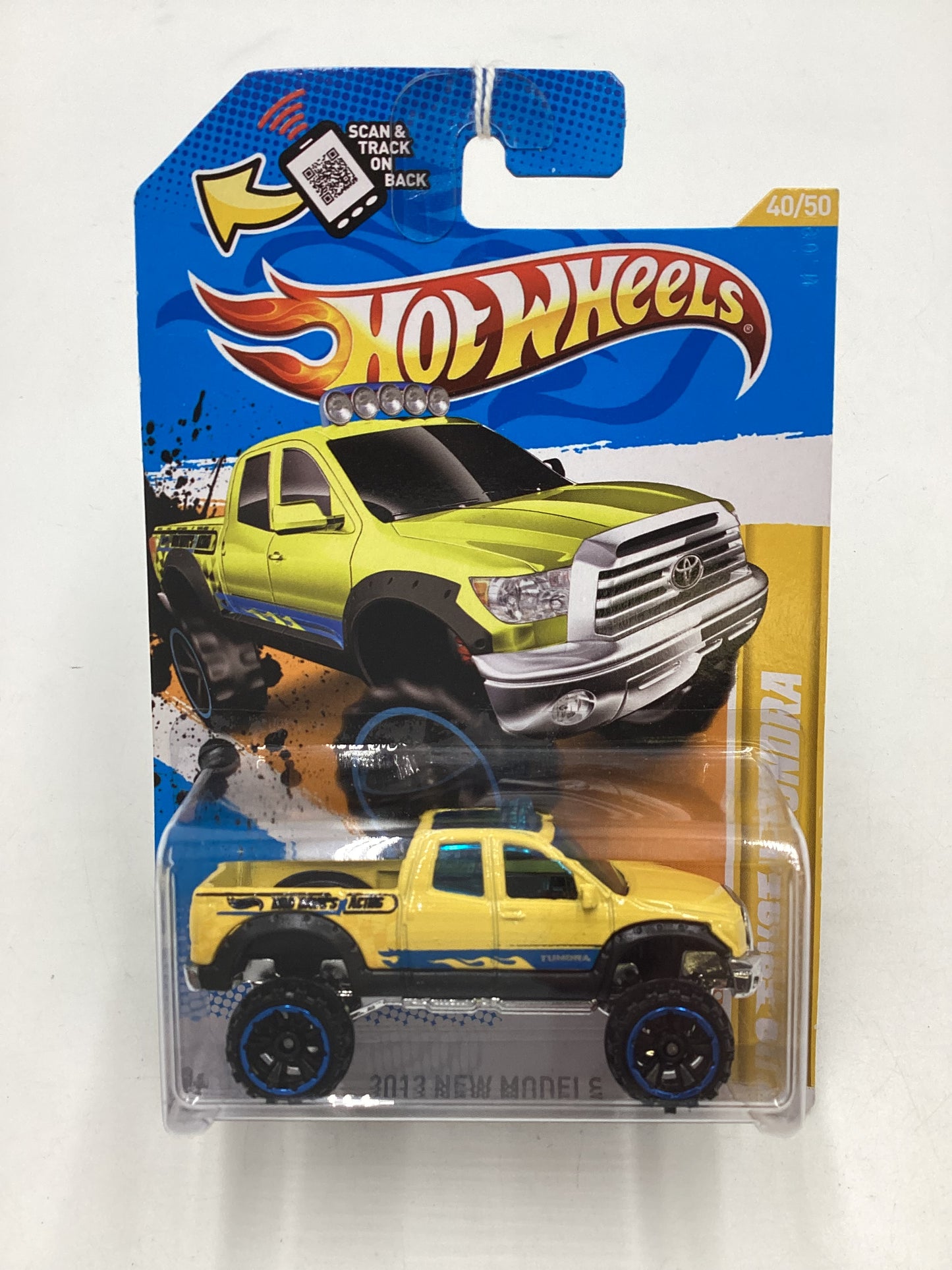 2012 Hot Wheels New Models #40 10 Toyota Tundra Yellow 94C