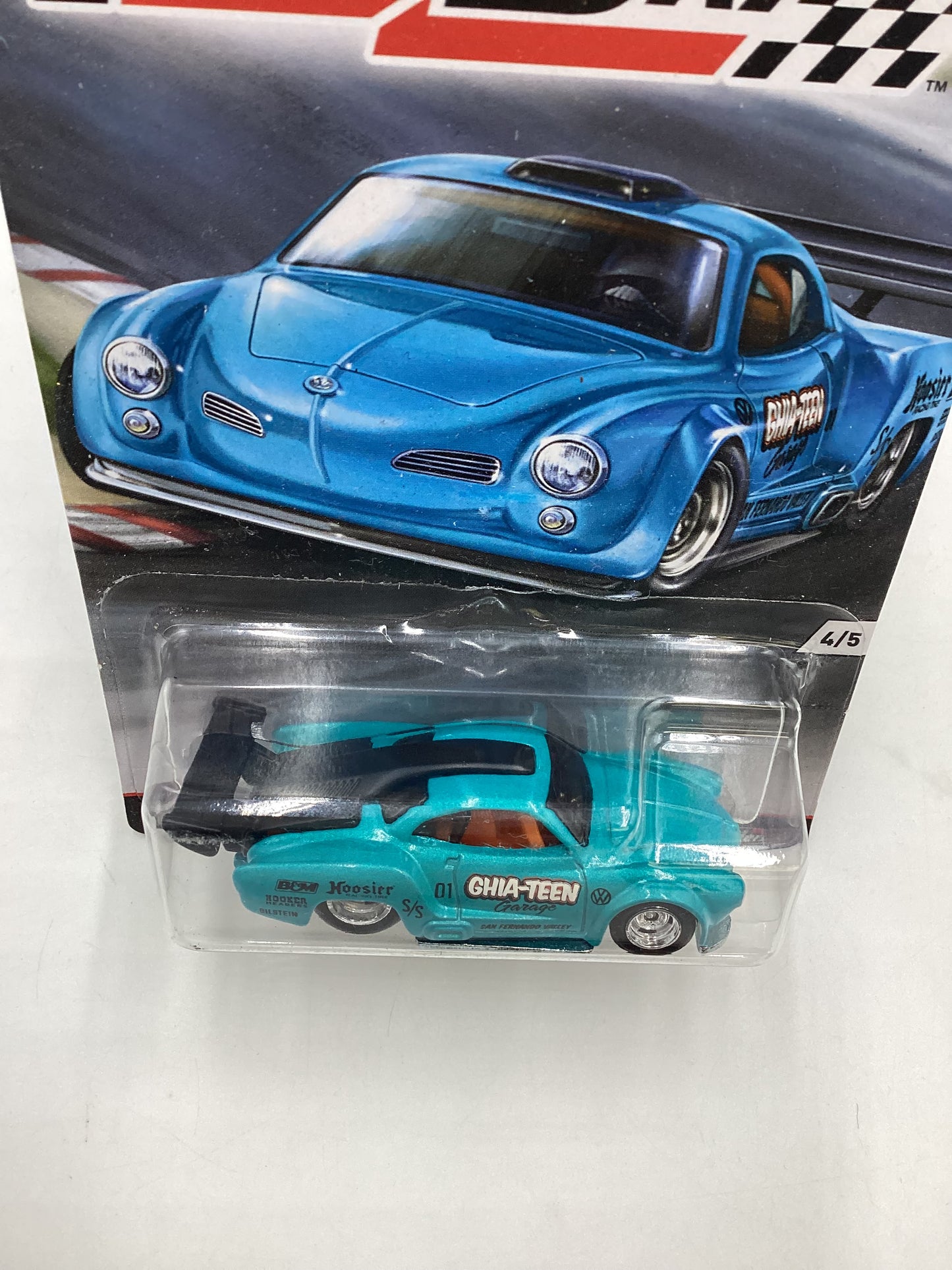 Hot wheels 2016 Track Day #4 Volkswagen Karmann Ghia 244A