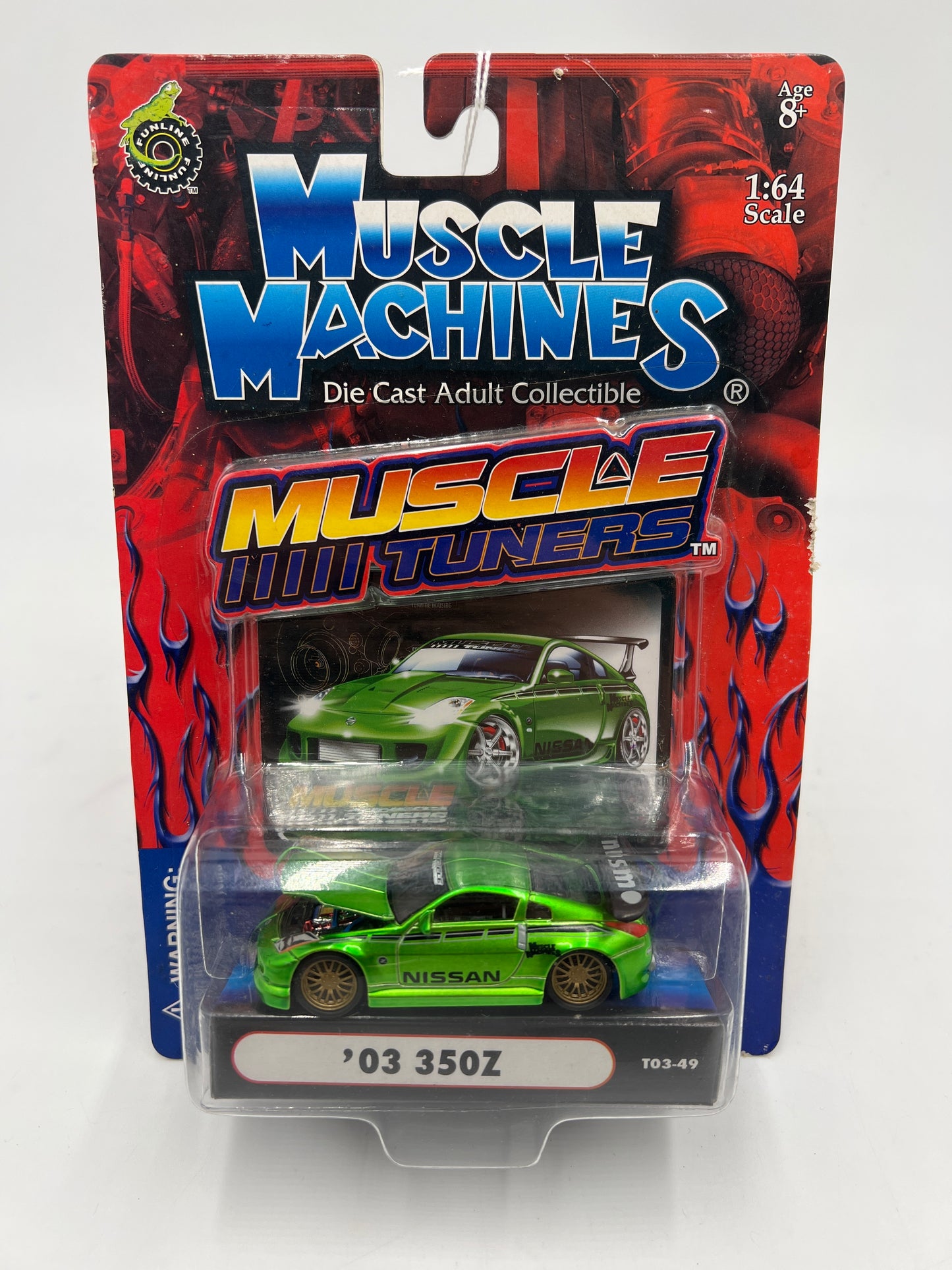 Muscle Machines Muscle Tuners 03 350Z Green T03-49 220F