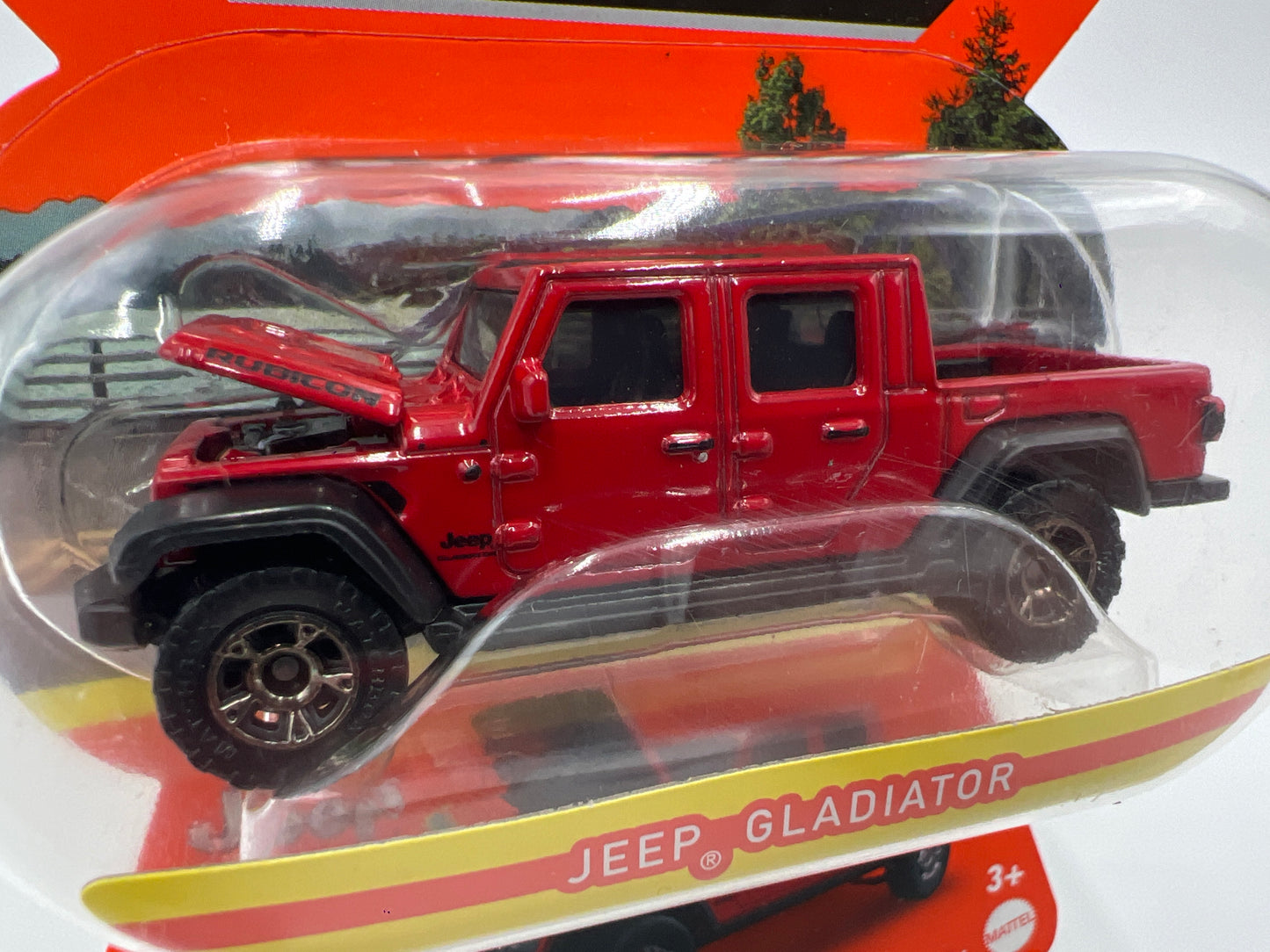Matchbox Moving Parts #10 Jeep Gladiator Red 164F