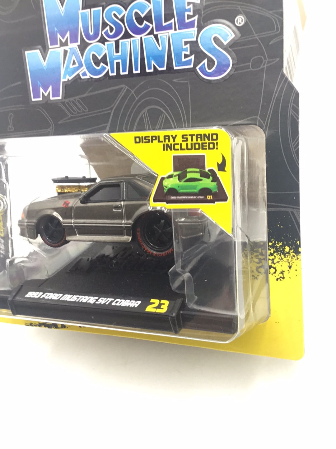 Muscle machines model #23 1993 Ford Mustang SVT Cobra Chase