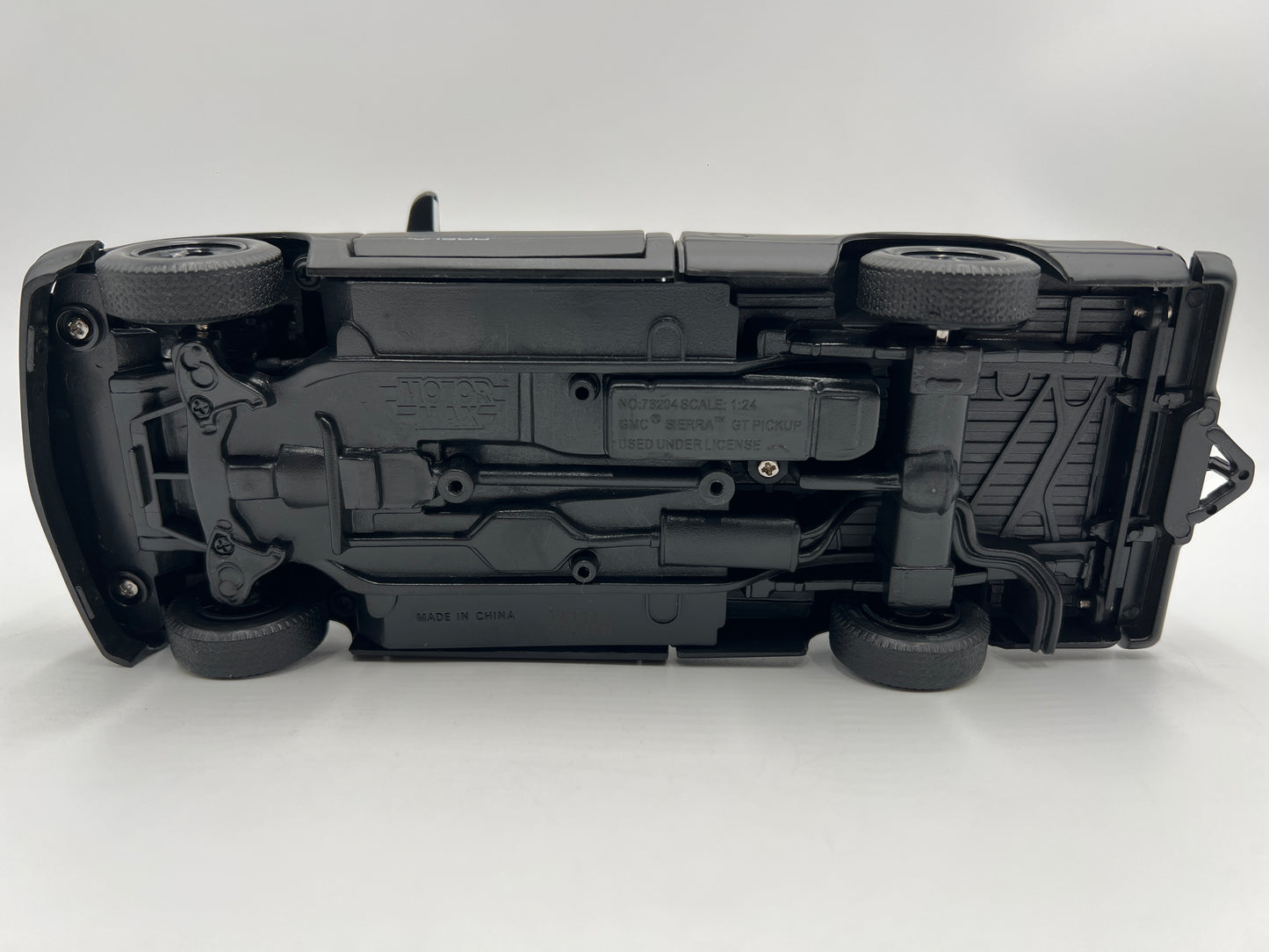 Motor Max 1/24 Scale Mijo Exclusives 1992 Chevy 454 SS Pickup Matte Black Loose