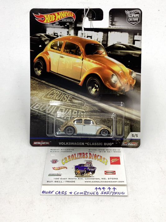 Hot Wheels car culture cruise boulevard Volkswagen Classic Bug 5/5 260F